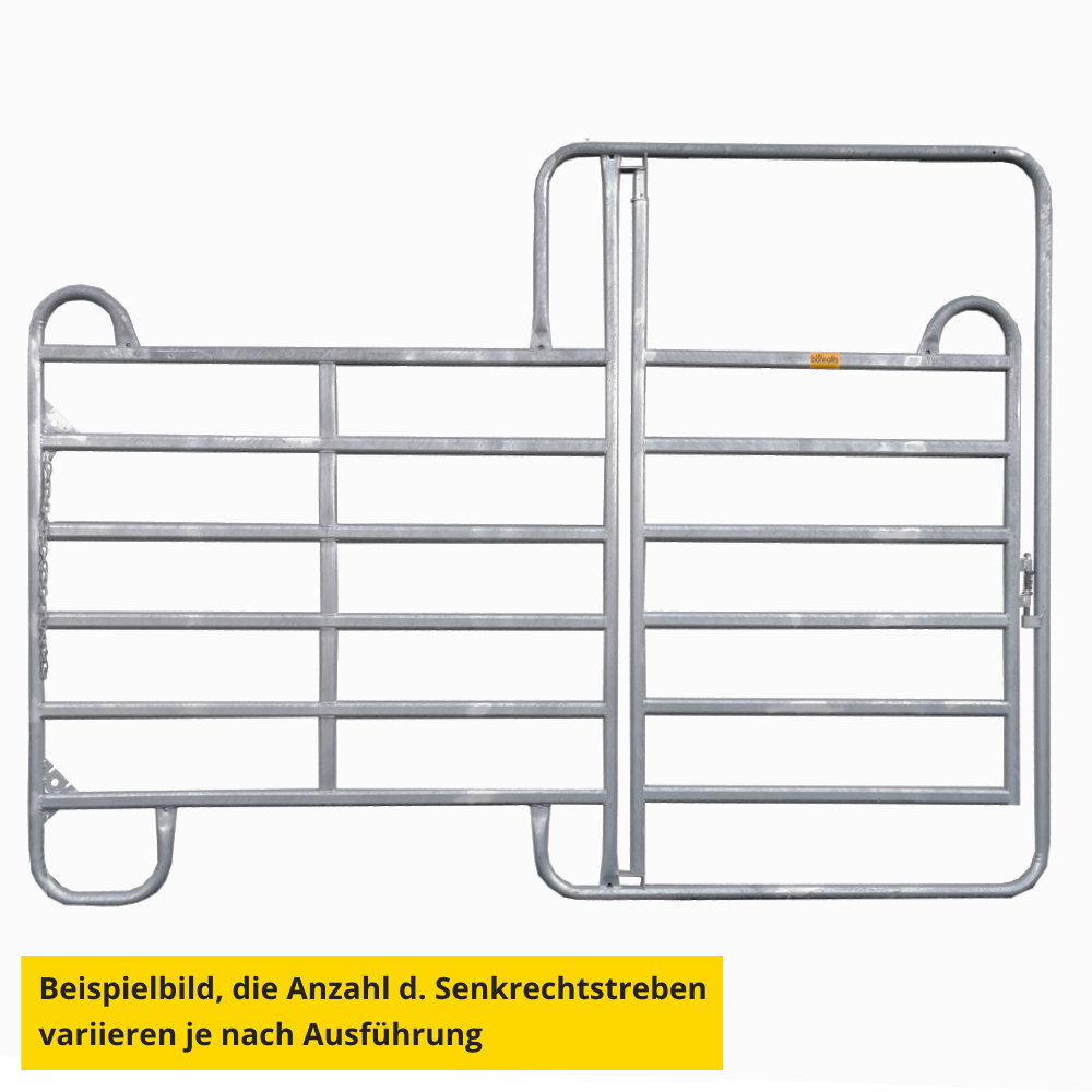 stalltechnik-bonrath-panel-zaunelement-mit-tor-ansicht