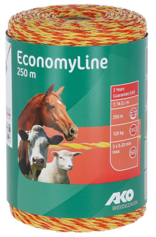AKO EconomyLine Weidezaunlitze - Länge: