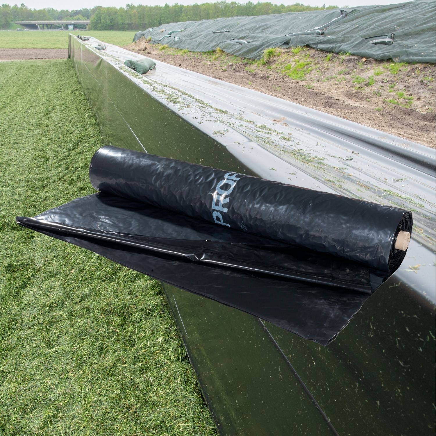 Wandfolie schwarz 4 x 50 m