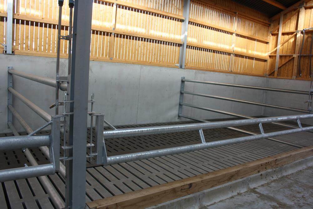 Bullenfressgitter 2,50 bis 7,00 m
