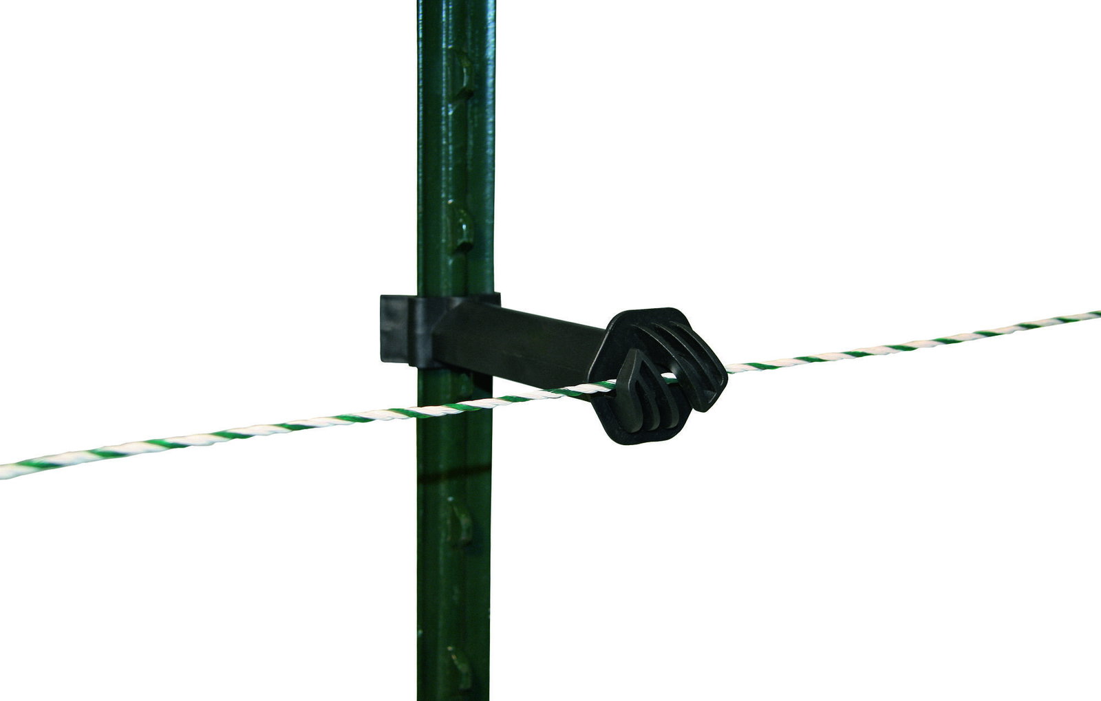Stalltechnik-AKO-T-Post-Abstandisolator-Anwendung