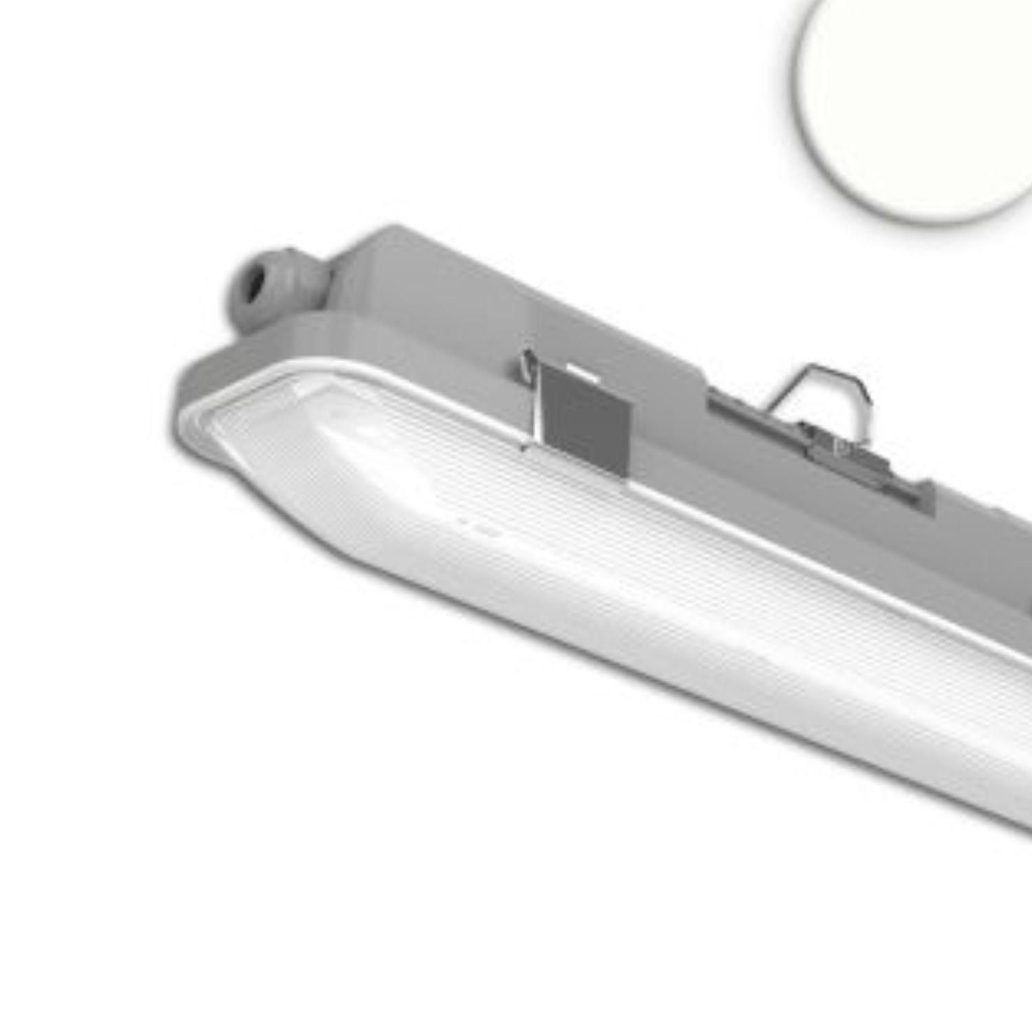 LED Feuchtraum Wannenleuchte SL 120 cm 40W dimmbar neutralweiß ISOLED