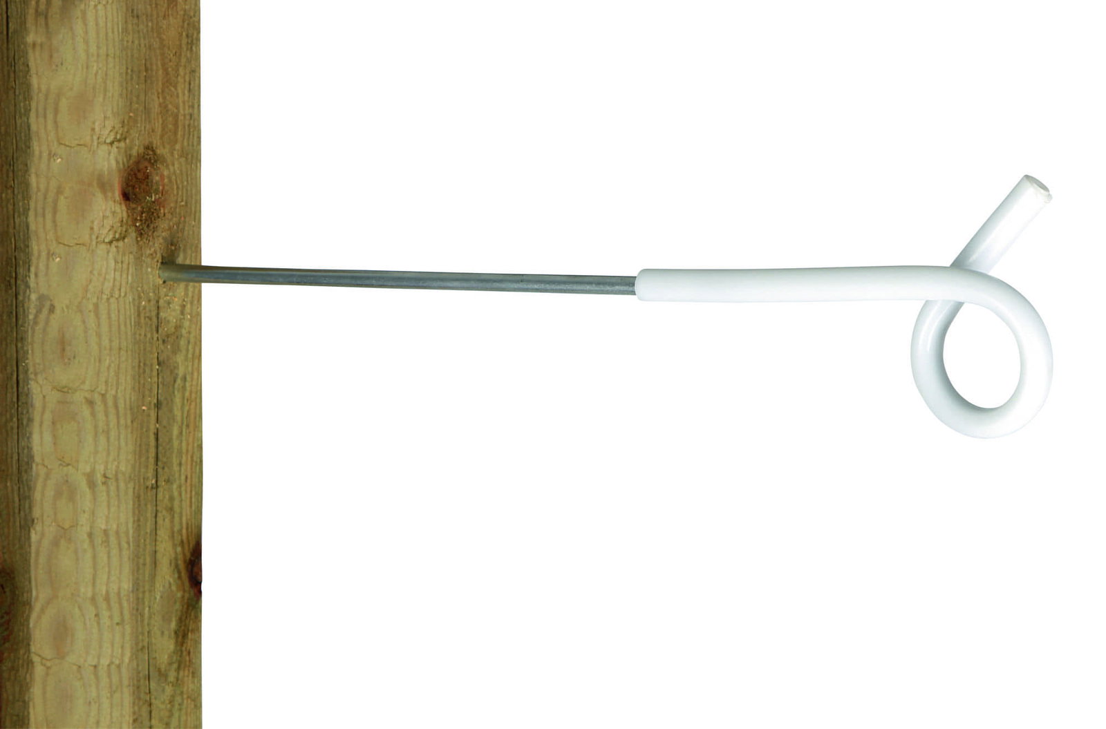 Stalltechnik-AKO-Langstiel-Ösenisolator-Anwendung-Zaun