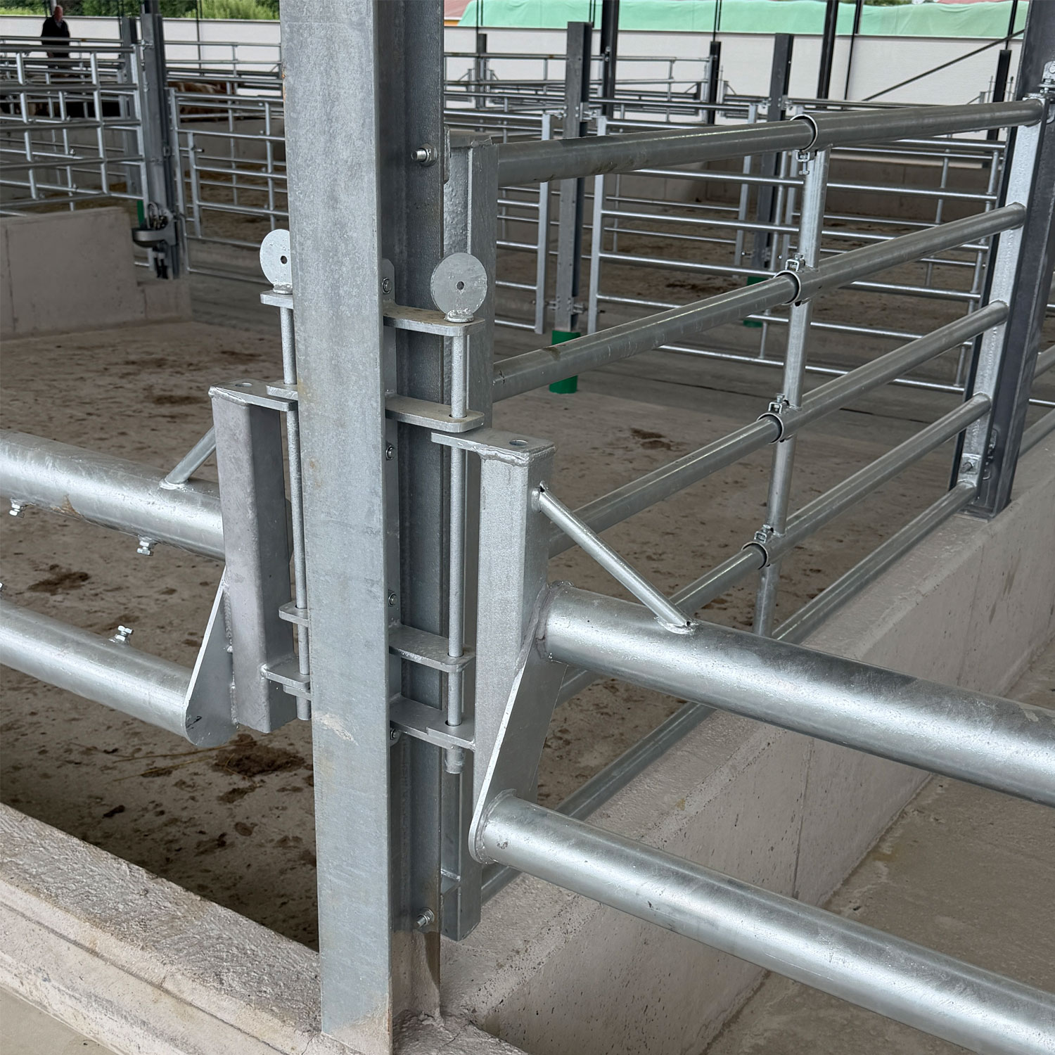 Bullenfressgitter 2,50 bis 7,00 m
