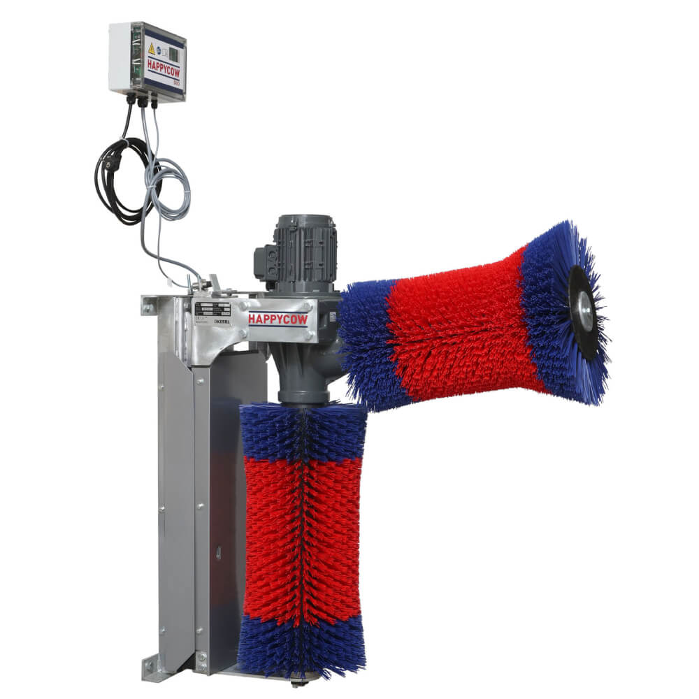 Stalltechnik-Kerbl-Kuhputzmaschine-HappyCow-Duo