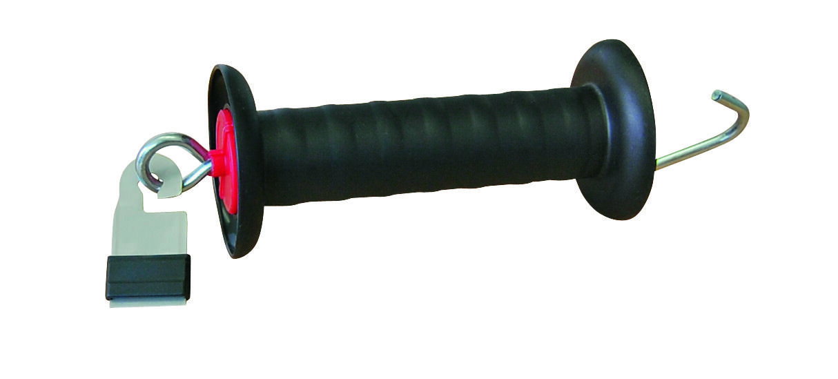 stalltechnik-AKO-Torgriff-mit-Litzclip-Bandanschluss