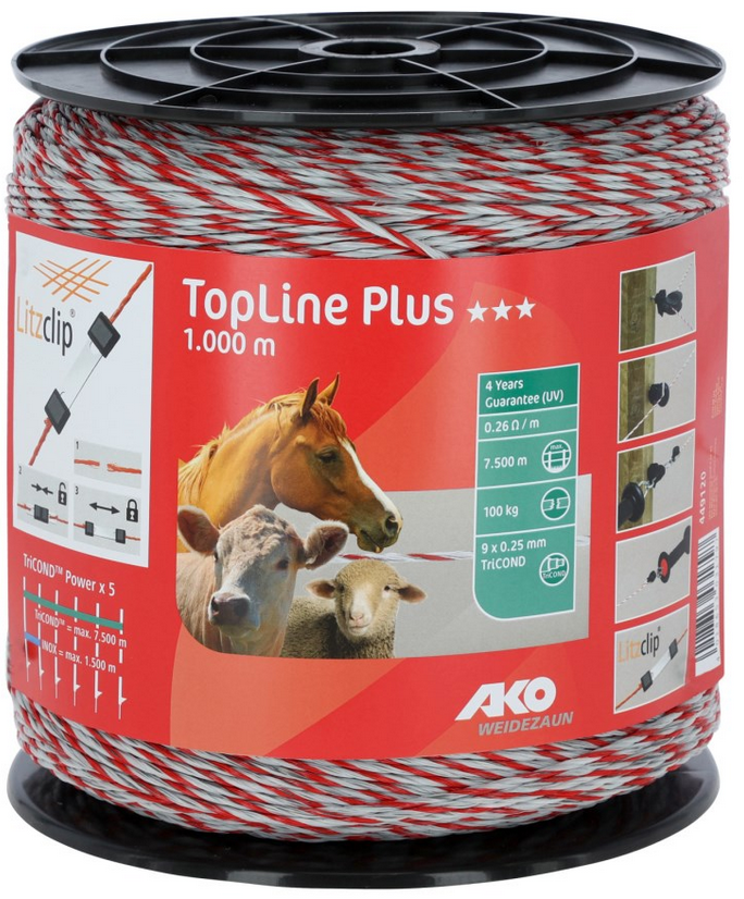 Stalltechnik-AKO-TopLine-Plus-Weidezaunlitze-449120